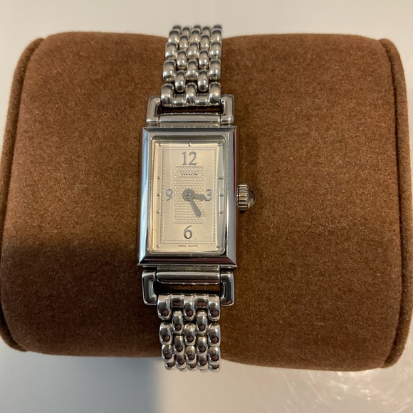 Coach Silver Tone Watch - Picture 1 of 5